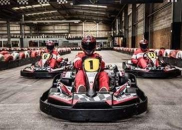 Karting + Laser tag + Bowling