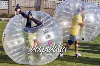 Bubble Soccer a Barcellona per addio al nubilato e celibato