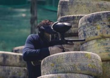 Paintball a Sitges per addio al nubilato o celibato