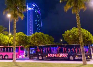 Party Bus Barcellona per addio al nubilato e celibato