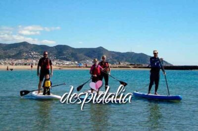 Escursione SUP a Sitges per gruppi