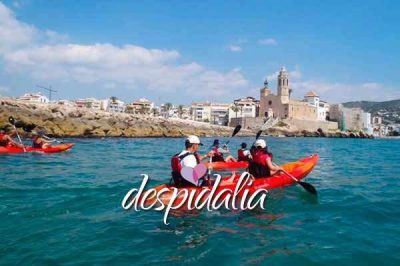 Kayak a Sitges