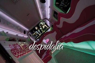 Minibus disco a Barcellona