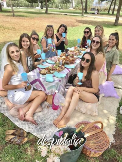 Picnic per addio al nubilato a Barcellona
