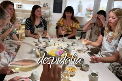 Laboratorio di ceramica + Degustazione di 3 vini per addio al nubilato