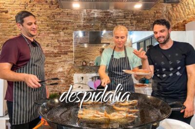 Laboratorio di cucina paella a Barcellona