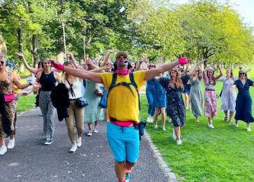 Silent disco a Barcellona per addio al nubilato o al celibato